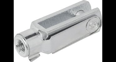 ProPlus Gaffel voor gasveer - verzinkt staal - M10 schroefdraad - 71 x 20 mm