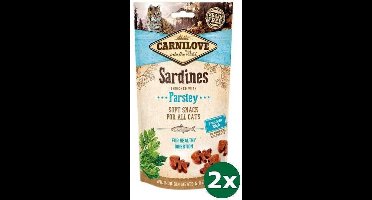 Carnilove soft snack sardines / peterselie 2x 50 gr