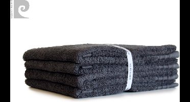 PIERRE CARDIN HANDDOEKEN ANTRACIET 50X100 CM (4 STUKS)