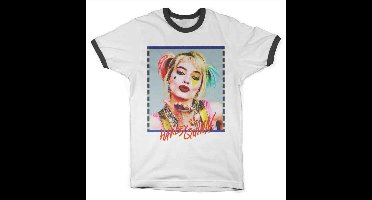 DC Comics Harley Quinn Heren Tshirt -M- Birds Of Prey - Kiss Wit