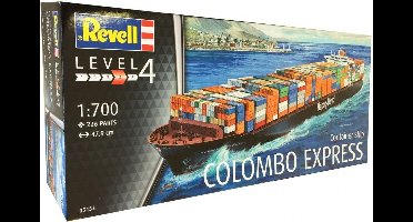 Revell Modelbouwpakket Schepen - 05152 Container Ship COLOMBO EXPRESS Plastic - 1:700 - Modelbouw