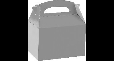 cadeauverpakking junior papier 12 x 15 cm zilver