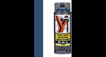 Motip industrial acryllak hoogglans RAL 5000 violet blauw - 400 ml