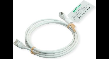 ROLINE GREEN F/UTP DataCenter Patchkabel Cat.6A (Class EA), LSOH, extra dun, geel, 0,3 m