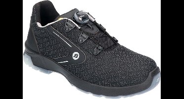 Bata Summ Seven S3 ESD Low Veiligheidsschoenen - Ultralichte Bescherming - Zwart/Grijs, Maat 41