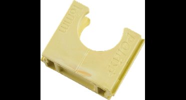 Polfix kabelbuisklem 16mm creme 150/ds