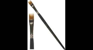 PartyXplosion - Schmink Penseel - Grimeer- Kam Penseel plat