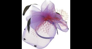 Haarband/beugel rood/paars/zwart