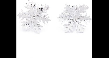 Manchetknopen - IJskristal Sneeuwvlok Kerst Ster