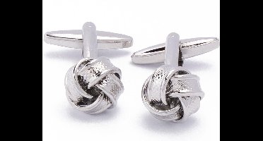 Manchetknopen - Knoop Brede Band met Profiel