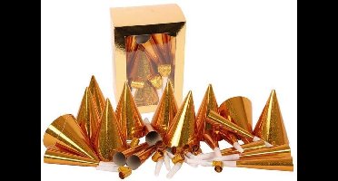 Set Cotillons laser goud