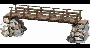 Busch - Holzbrücke H0 (Bu1497)