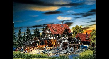 Faller Zaagmolen Met Motor Modelbouwdecoratie