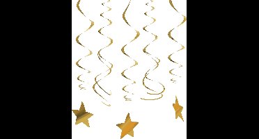 AMSCAN - 30 sterren hangdecoraties - Decoratie > Slingers en hangdecoraties