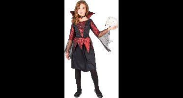 Halloweenvampierenkostuum voor meisjes - Verkleedkleding - 122/134