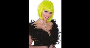 Bobline kort de luxe neon geel