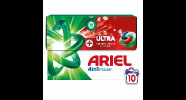 Ariel - 4in1 Wasmiddel Pods - Ultra Vlekverwijderaar - 10 Pods - 1 stuk