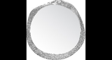 Spiegel - Torna Lita - Decoratieve Spiegel - 57x56cm - Zilver - Metaal