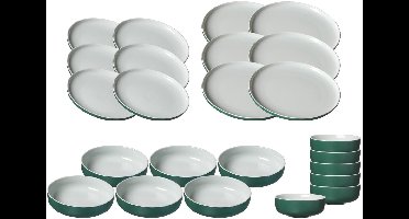 Teller und Schalenset Jasper Set van 24