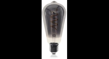 Led lamp - filament 6 Watt E27 - 1 stuk - smoky kleur 2200K dimbaar