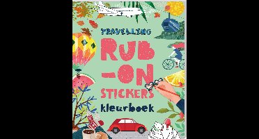 Rub-on stickers kleurboek - Travelling