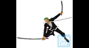 Banpresto One Piece Film: Red Ichibansho PVC Statue Roronoa Zoro (More Beat) 11 cm Beeld