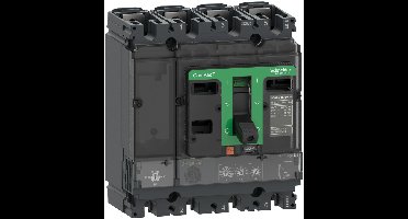 Schneider Electric ComPacT - Vermogenschakelaar - NSX160F - 36kA - AC - 4P4D - 160A - 2.2