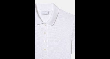 Lacoste Dames Poloshirt - White - Maat 34
