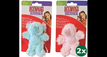 Kong kat kitten teddy bear 2x 11,5x3x9,5 cm