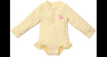 Badpak lange mouw - Geel - Ocean Treasures-98/104