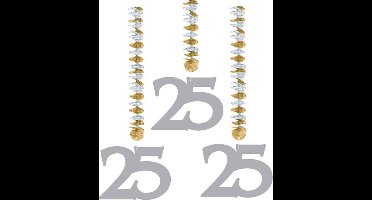 Folat - Hangdecoratie 25 zilver