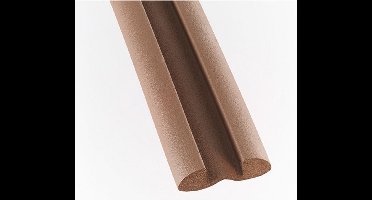 Mottez tochtstrip Bruin