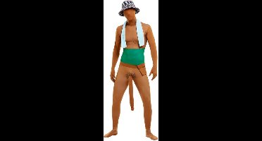 Smiffys Kostuum -M- Big Willy Man Bruin