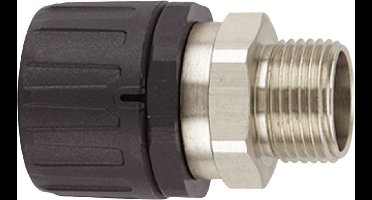 HellermannTyton 166-21301 HG16-SM-M16 Slangbevestiging Zwart M16 11.80 mm Recht 1 stuk(s)