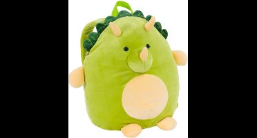 Noxxiez knuffel rugzak - dino