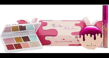I Heart Revolution This One's A Cracker Gift Set - Cadeau - Kerst - Feestmaand - Make-up