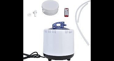 Sauna Steamer Draagbare Pot, RVS Stoomgenerator met Afstandsbediening Spa Machine met Timer Display Mist Bevochtiging voor Home Spa Sauna Accessoires