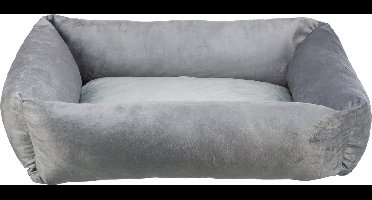 Trixie - Hondenmand Lionel - Gerecycled - Hoekig - Grijs - 50X40 cm