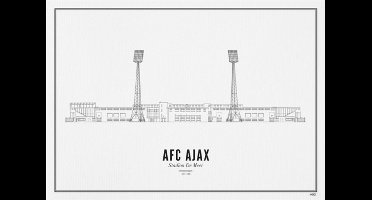 Ajax-print Stadion De Meer A4