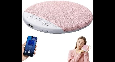 Pillow Speaker, 2026 Nieuwe Bluetooth Kussenluidspreker, Mini Botgeleiding Slaaphulp Met Stereo Bas En Witte Ruis, Ultra-Dunne Stereo Bas, Voor Volwassen Gespecialiseerde Slaapoordopjes, Roze
