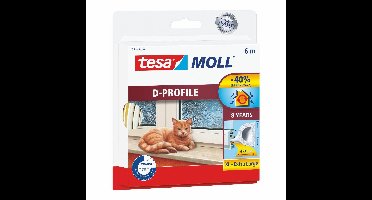 Tesa Tesamoll - Raamsluiting - D-profiel - 6m - Biam