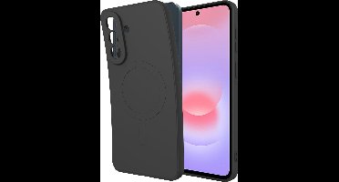 Just in Case hoesje geschikt voor Samsung Galaxy A37 Hoesje geschikt voor MagSafe - Color Backcover - Zwart