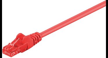 Wentronic CAT6 Netwerkkabel - RJ45 - Rood - 1 m
