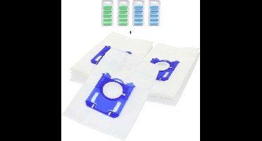 3-D stofzuigerzakken geschikt voor Philips S-Bag 20 stuks + 20 geurstaafjes (Propex Parts)