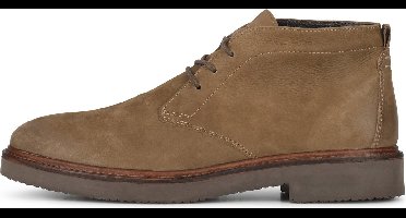 PS Poelman HUDSON Heren Enkellaars - Taupe