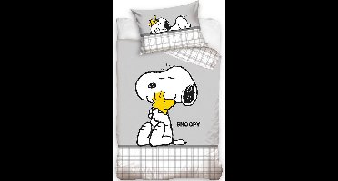 Snoopy BABY Dekbedovertrek, Love - 100 x 135 cm - Katoen