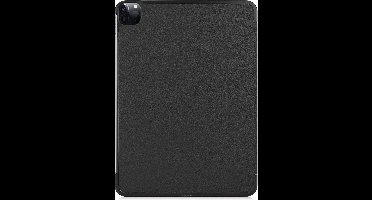 Hoes - Geschikt voor Apple iPad Pro (2022) - 11 inch - 4e generatie - Dun & Stevig - Trifold Bookcase - Hard Cover - Hardcover Book Case - Tablet Hoesje - Zwart
