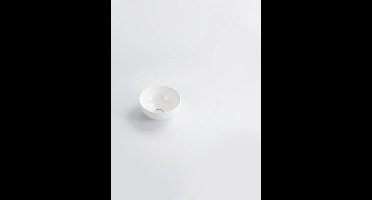 Wiesbaden Consilio Waskom 20x20x9cm - keramiek - glans wit