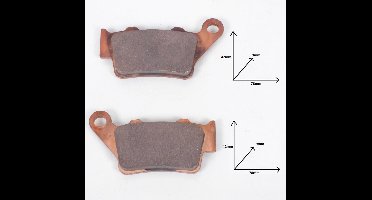 remblokje oem voor motor ktm 620 lc4 na 1994 nieuw