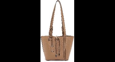 Tamaris Schoudertas Janika Shopper Sand Beige